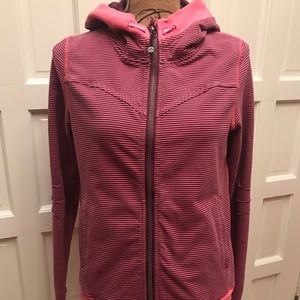 Lululemon Pink Full Zip Hoodie